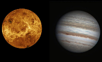 Аспект Венеры и Юпитера
